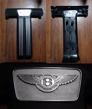 07C103925AM,,55 Крышка двигателя декоративная Bentley Flying Spur Арт AL10601245401_2, вид 1