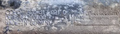 4D0317021C Балка под радиатор Audi A8 D2 (S8) Арт AL16897668069, вид 5