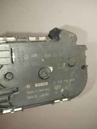 A1110980109 Дроссельная заслонка Mercedes E W211 Арт AL16935508318, вид 4