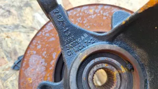 AV61-3K171-CAB Кулак поворотный передний левый Ford Focus 2 Арт AL16717083831, вид 4