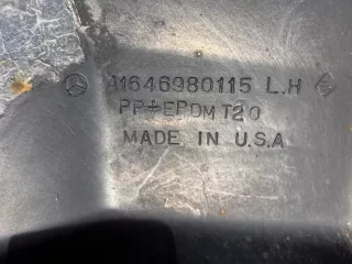 A1646980115 Накладка на порог Mercedes ML W164 Арт AL15840819642, вид 4