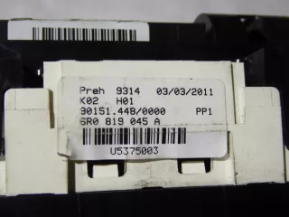 6R0819045A Блок управления печки/климат-контроля Volkswagen Polo 5 Арт AL9627052288, вид 4
