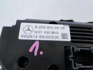 A,2049006608 Блок управления печки/климат-контроля Mercedes C W204 Арт AL11286103000, вид 5