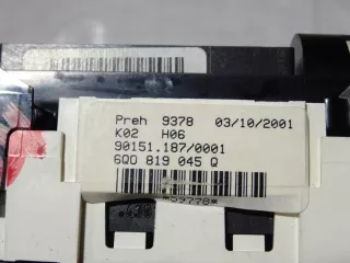 6Q0819045Q Блок управления печки/климат-контроля Volkswagen Polo 4 Арт AL11517329544, вид 6