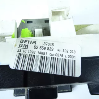 52559839 Блок управления печки/климат-контроля Opel Astra G Арт AL16034882052, вид 3