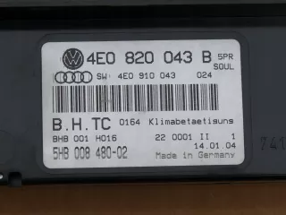 4E0820043B Блок управления печки/климат-контроля Audi A8 D3 (S8) Арт AL16487948296, вид 8