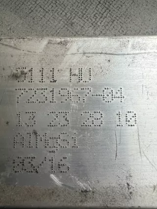 7231967 Усилитель бампера BMW 6 F06/F12/F13 Арт AL16591796956, вид 7