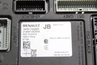 284B27538R Блок управления BCM Renault ZOE Арт AL16397572106, вид 3