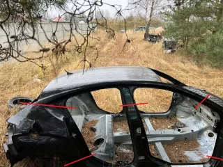 11480164301 Лонжерон правый Citroen DS4 Арт AL11480164301, вид 1