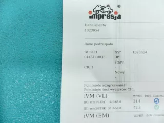 0445110035,,A6130700187 Форсунка Mercedes S W220 Арт AL15883754129, вид 3