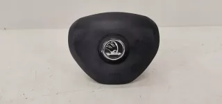 5E0880201B Подушка безопасности водителя Skoda Octavia A7 Арт AL16026606373, вид 1