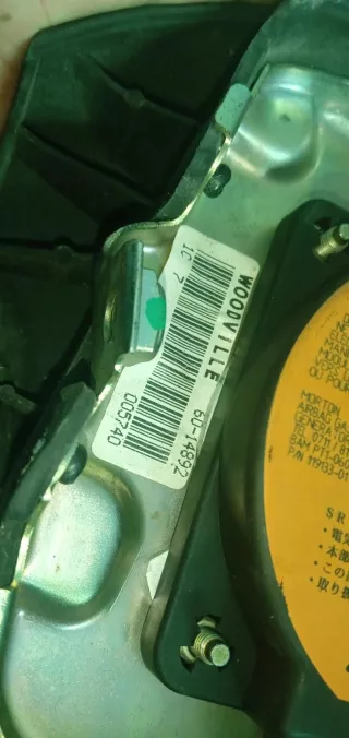 60-14892 Подушка безопасности водителя Nissan Micra K14 Арт AL16362442502, вид 3