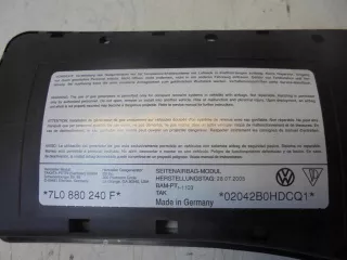 7H0880741D Подушка безопасности боковая (шторка) Volkswagen Transporter T6 Арт AL7489148476, вид 5