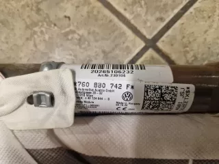 760880741F,lewa Подушка безопасности боковая (шторка) Volkswagen Touareg 3 Арт AL16179987467, вид 3