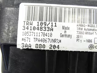 3AA880204A,AIRBAG,16677389614 Подушка безопасности Volkswagen Passat B7 Арт AL16677389614, вид 4