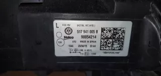 517941005B,,,517941006B Фара передняя (комплект) Volkswagen Golf 7 Арт AL6847691138, вид 6
