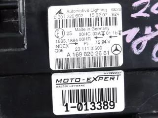 A1698202661 Фара передняя (комплект) Mercedes B W245 Арт AL8140911354, вид 3