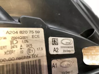 a2048207559 Фара передняя (комплект) Mercedes GLK X204 Арт AL9441099256, вид 4