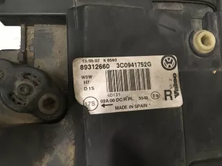3C0941752G,3C0941751G Фара передняя (комплект) Volkswagen Passat B6 Арт AL11096655390, вид 4