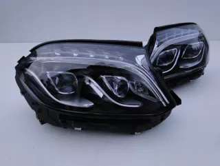 A1669068902,A1669069002 Фара передняя (комплект) Mercedes GLS X166 Арт AL11312082805, вид 2