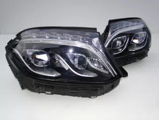 A1669068902,A1669069002 Фара передняя (комплект) Mercedes GLS X166 Арт AL11312082805, вид 3