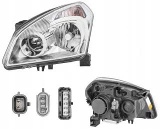  Фара передняя (комплект) Nissan Qashqai 1  Арт AL11955306574