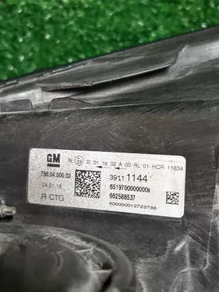 39111144,7960400003 Фара передняя (комплект) Opel Astra K Арт AL15929218245, вид 3