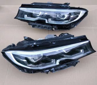 8496156,+,8496155 Фара передняя (комплект) BMW 3 G20/G21 Арт AL16561064986, вид 1