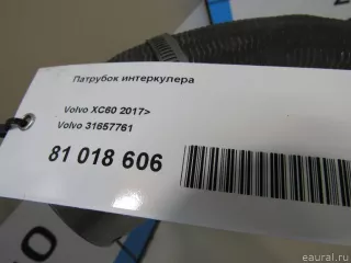 31657761 Volvo Патрубок интеркулера Volvo XC90 2 Арт E81018606, вид 5