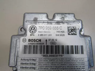 7P0959655C029 VAG Блок управления AIR BAG Volkswagen Touareg 2 Арт E81035560, вид 2