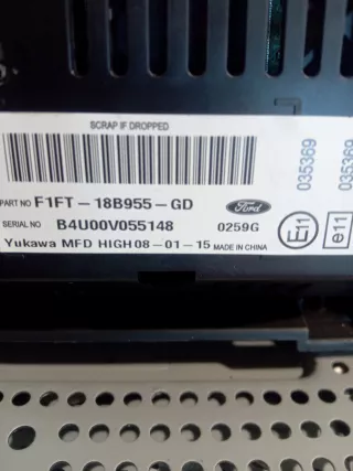F1BT-18C815-HH Магнитола (аудио система) Ford Focus 3 Арт AL12287690550, вид 7