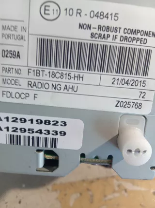 F1BT-18C815-HH Магнитола (аудио система) Ford Focus 3 Арт AL12287690550, вид 8