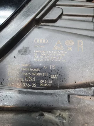 4K0941034 Фара передняя (комплект) Audi A6 C8 (S6,RS6) Арт AL12357947093, вид 15
