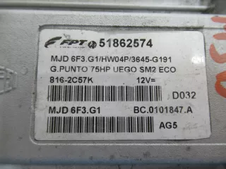 51862574,MJD6F3G1 Блок управления двигателем Fiat Punto 3 Арт AL12425410977_2, вид 2