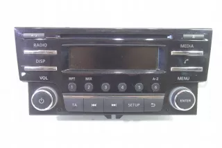 28185-4KJ1B Магнитола (аудио система) Nissan Navara D23 Арт AL12466293848, вид 1