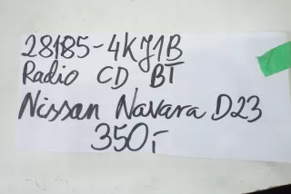 28185-4KJ1B Магнитола (аудио система) Nissan Navara D23 Арт AL12466293848, вид 4
