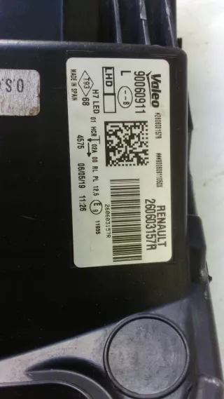 260603157R Фара передняя (комплект) Renault Megane 4 Арт AL12495674832, вид 12