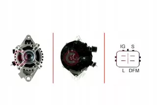 CASCAL10401AS,RS1 Генератор Toyota Yaris 1 Арт AL12514613937, вид 2