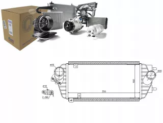 NIS96538,RS1 Интеркулер Kia Optima 1 Арт AL12515517463, вид 1