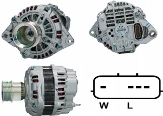 A0,04T,R5091 Генератор Renault TWIZY Арт AL12546230082_2, вид 1