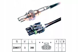 EPS1.997.264,RS2 Лямбда-зонд Renault Megane 2 Арт AL12563858909_3, вид 2