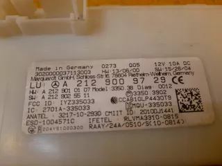 A2129009729 Блок управления бесключевым доступом Mercedes A W176 Арт AL12567868124, вид 4