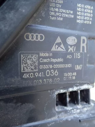 4K0941036 Фара передняя (комплект) Audi A6 Allroad C8 Арт AL12568573863, вид 7