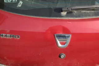 TEB76 Крышка багажника (дверь 3-5) Dacia Sandero Stepway 1 Арт AL15648039073, вид 3