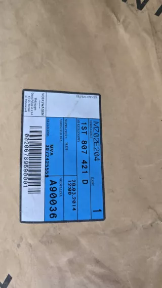1ST807421D Бампер задний Skoda Citigo Арт AL15701220682, вид 2