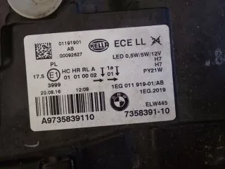 7358391-10 Фара передняя левая BMW 1 F20/F21 Арт AL15738423333, вид 4