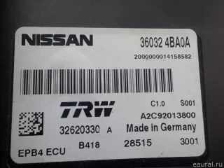 360324BA0A Nissan Блок управления парковочным тормозом Nissan Qashqai 2 restailing Арт E84661123, вид 3