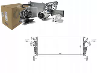 NIS96454,RS6 Интеркулер Opel Cascada Арт AL12615143829, вид 1