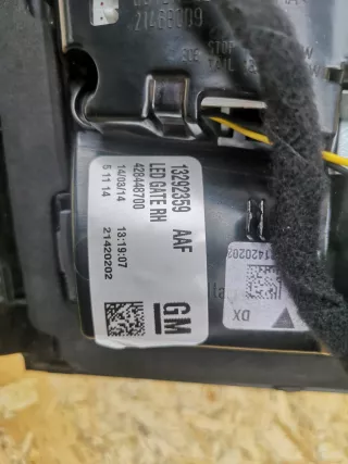  Крышка багажника (дверь 3-5) Opel Zafira C Арт AL12615387573, вид 4