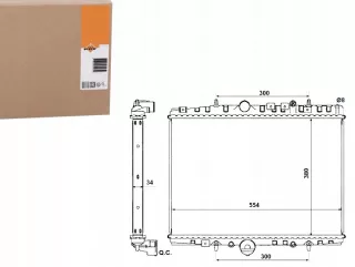 NRF53787,RS6 Радиатор основной Citroen C5 2 Арт AL12615555477, вид 1